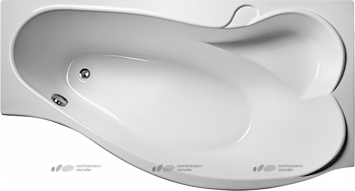 Акриловая ванна 1MarKa Gracia R 160 см